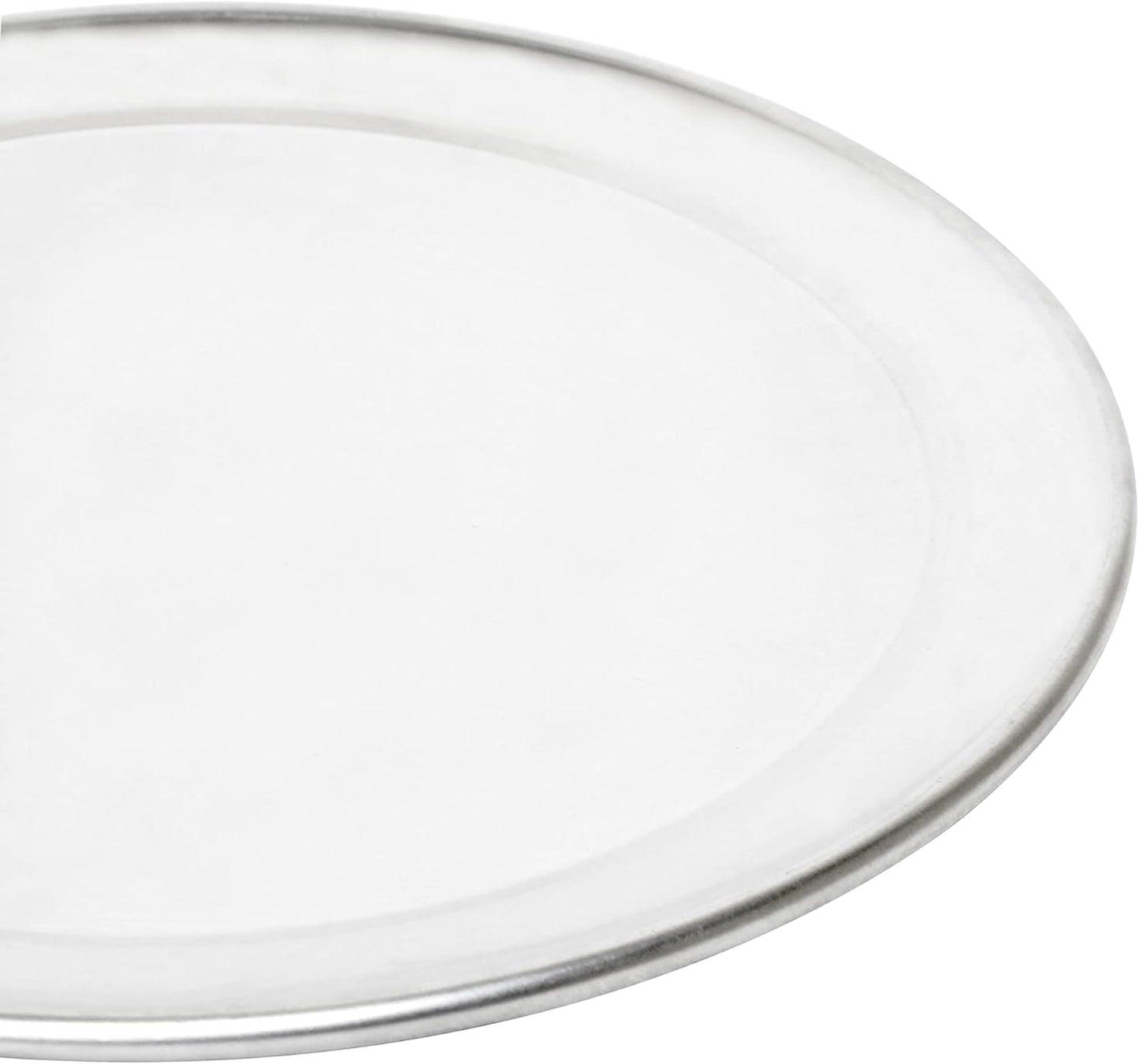 16” Pizza Tray Pan Wide Rim Aluminum Set of 2- Bakeware Round Pizza Pan Pizza Tray Baking Tray Round Baking Tray for Home Kitchen Pizzeria & Restaurants