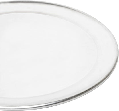 16” Pizza Tray Pan Wide Rim Aluminum Set of 2- Bakeware Round Pizza Pan Pizza Tray Baking Tray Round Baking Tray for Home Kitchen Pizzeria & Restaurants