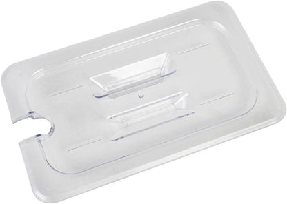 Solid Polycarbonate Food Pan Lid - Food Storage Container Cover Restaurant Commercial Hotel Pans Cover for Food Prep Fruits Vegetables Beans Corns