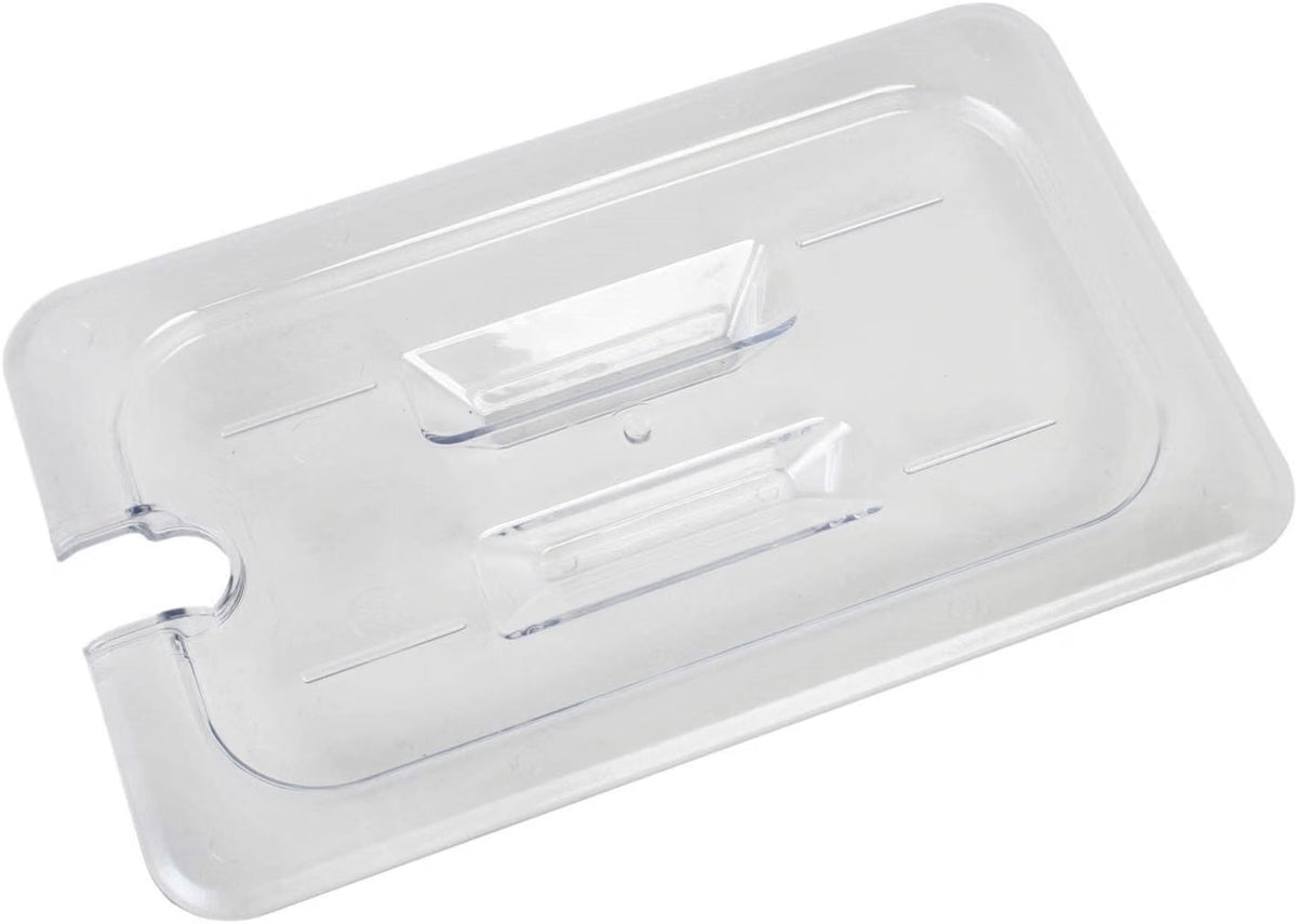 Solid Polycarbonate Food Pan Lid - Food Storage Container Cover Restaurant Commercial Hotel Pans Cover for Food Prep Fruits Vegetables Beans Corns