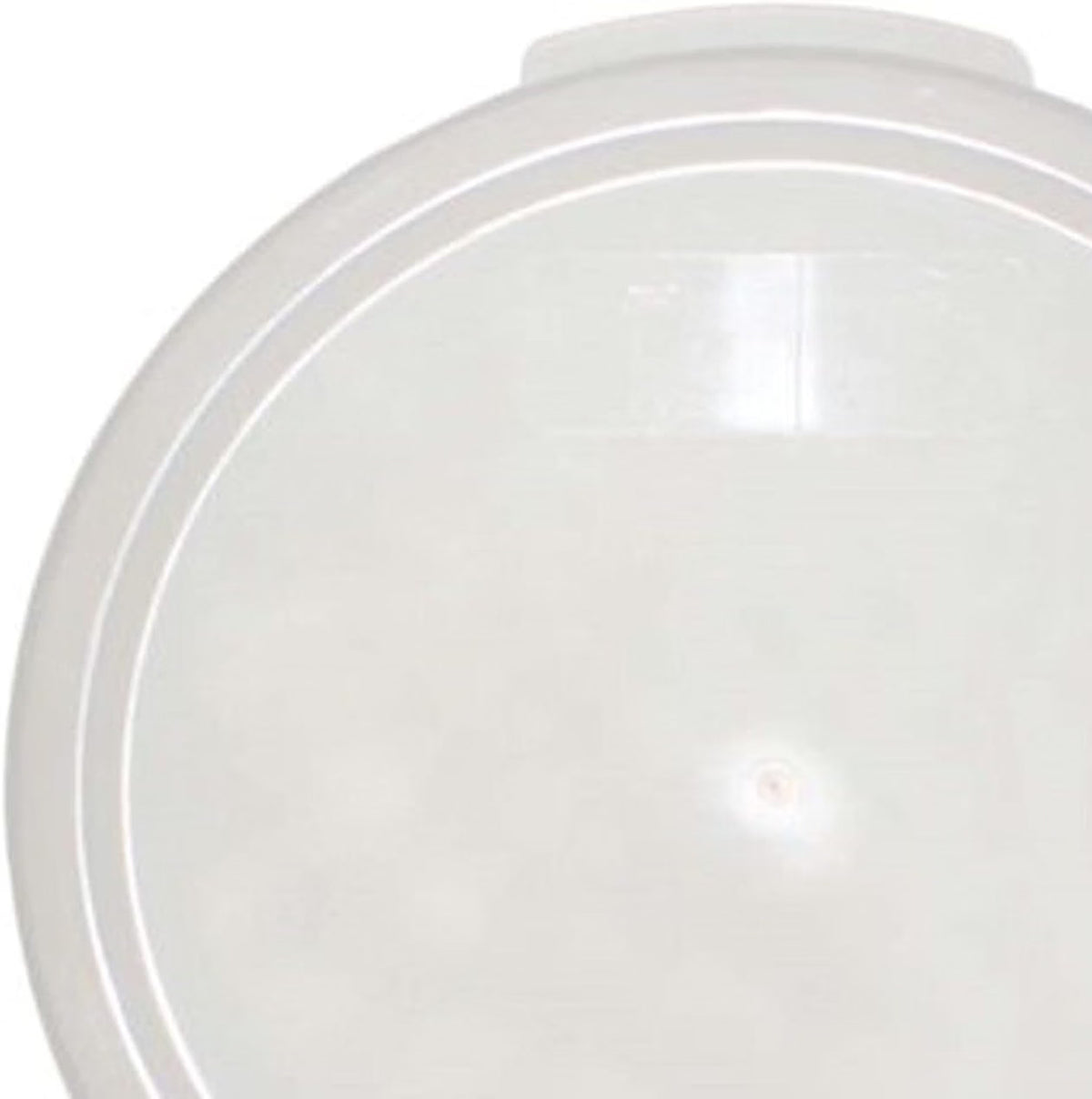 Round Food Storage Container Translucent Polypropylene- Commercial Food Storage Containers Meal Prep Containers Reusable Food Containers for Pantry Kitchen Storage Organization