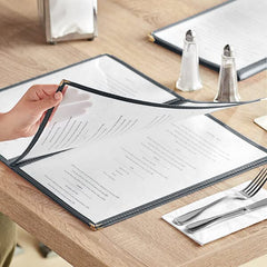 Four Page Book menu Cover 8x14
