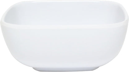 Round Square Bowl Passion Melamine - Dishwasher Safe Break-Resistant Serving Bowl Soup Bowl for Salads Rice Pasta Dessert Side Dishes Home Restaurants