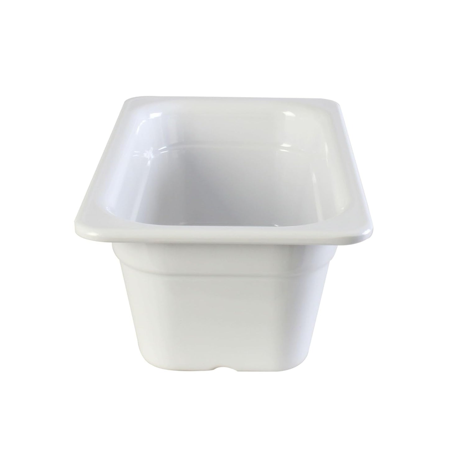 Deep Anti-Jam Food Pan Melamine - Gastronorm Pan Steam Table Pan Platters Serving Trays Commercial Food Pan for Food Appetizers Fruit Veggies Desserts