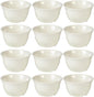 Bouillon Cup Color Melamine Set of 12- Dishwasher Safe Break-Resistant Reusable Bowls Serving Soup Bowl Broth Cups Soup Bowls Ice Cream Dipping Sauce