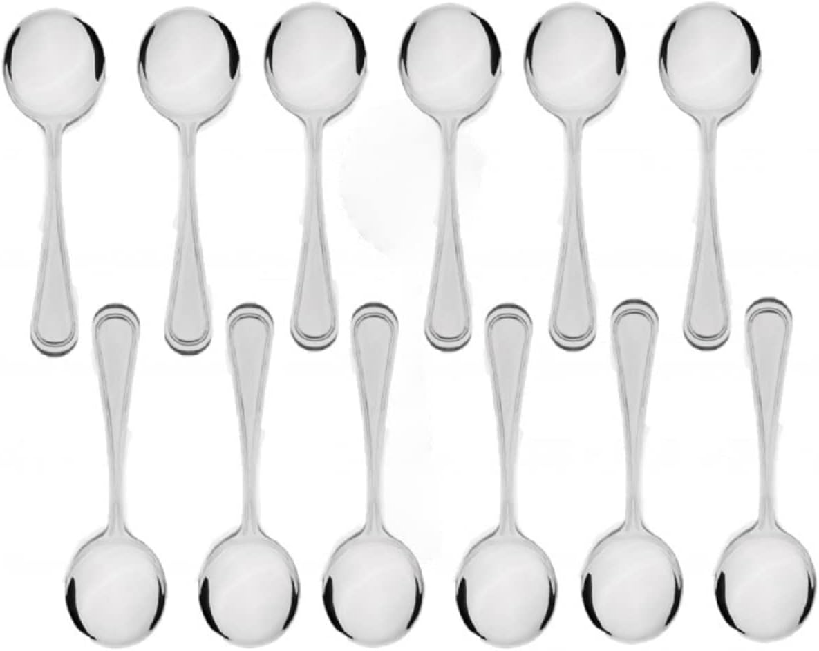 True Silverware Legend Stainless Steel Set of 12- Flatware Silverware Cutlery Kitchen ...