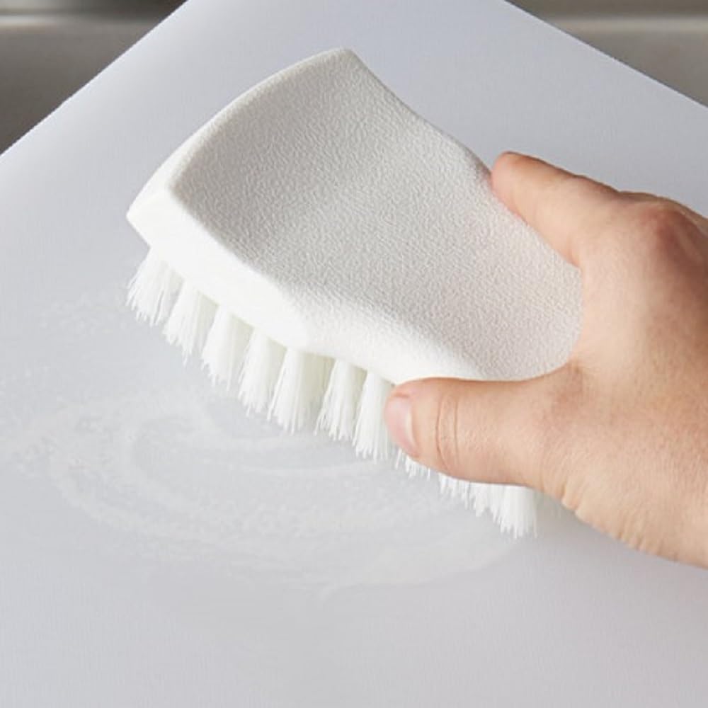 Cutting Board Brush Plastic- Cutting Boards Scrubbing Brush Durable Bristles Essential Kitchen Cleaning Brush Scrub Cutting Board Cleaning Brush Tool