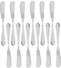 Elizabeth Stainless Steel Set of 12- Stainless Steel Silverware Flatware Cutlery Kitchen Tableware Set for Home and Restaurant