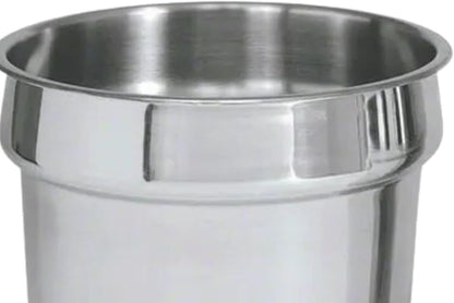 Stainless Steel Vegetable Inset Pan - for Soup Warmer and Soup Chafer Soup Pot Soup Station Applicable for Kitchen Hotel Catering Restaurant Buffet Parties Banquets