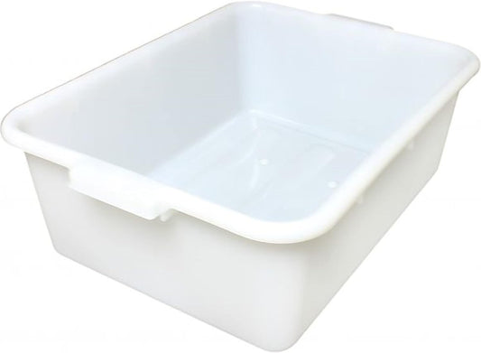 20-1/2" x 15-1/2" x 7" Utility Kitchen Bus Box/Tub/Bin with Handles - Heavy Duty Plastic Restaurant Tub/Dish Washing Box Wash Basin Tub for Kitchen Home Restaurants