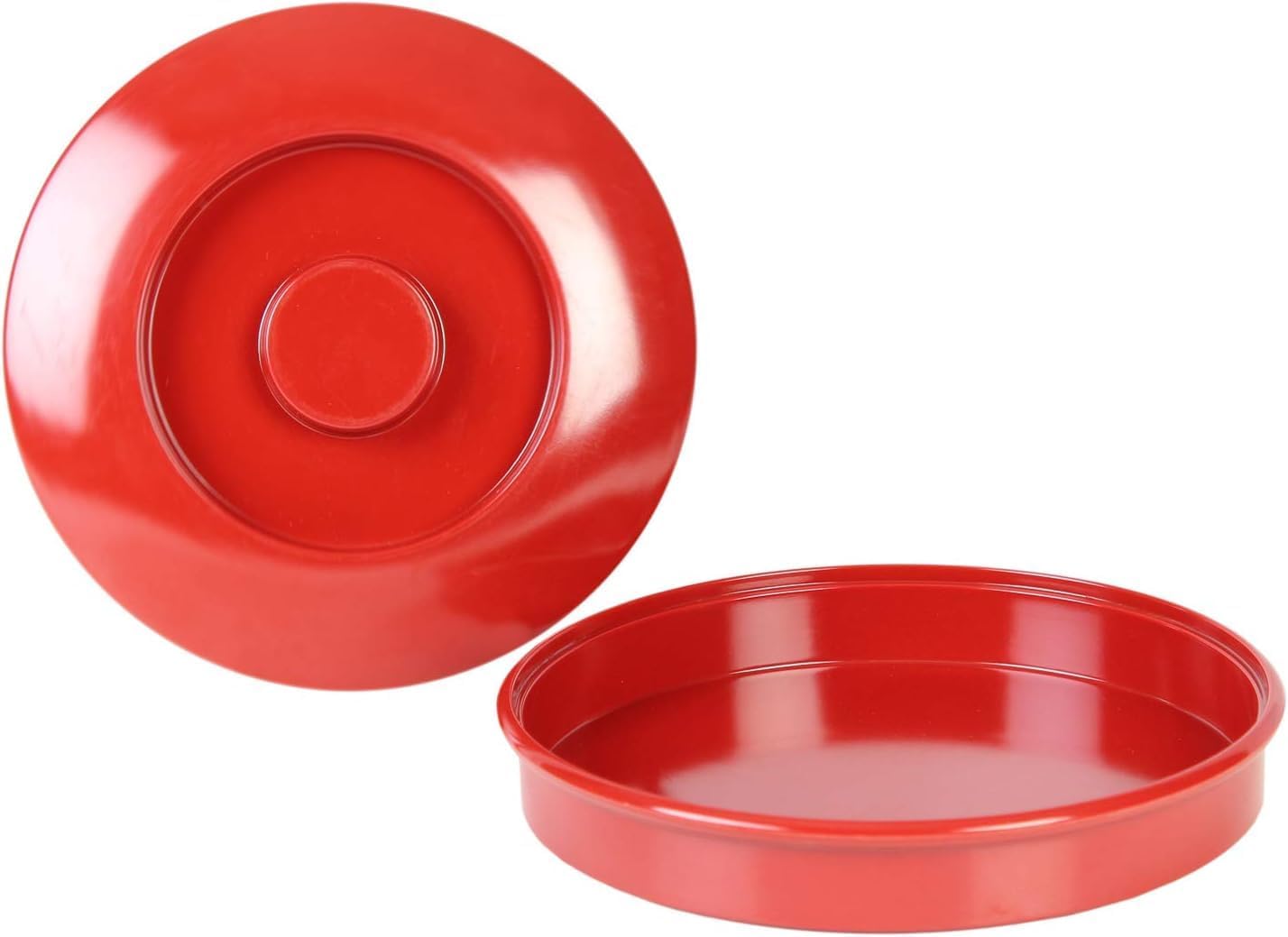 8-1/4” Tortilla Server with Lid Melamine Set of 12 - Tortilla/Pancake Keeper Food Container Perfect for Keeping Tortillas Pancakes and Waffles Warm Dishwasher Safe