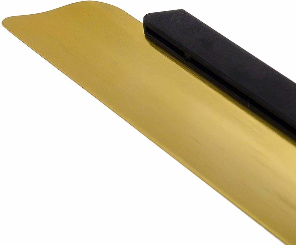 5 1/2" Aluminum Deluxe Crumb Sweeper Gold Color Set of 6- Table Crumbers for Tablecloth in Restaurants and Homes Servers Waiters Waitresses Tool
