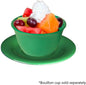 5-1/2” Saucer Melamine Set of 12 for Bouillon Cup/Mug Cup - Dishwasher Safe Break-Resistant Appetizer Dessert Plates Coffee Cup Saucers Drinkware Home Cafe Restaurants
