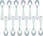 Jewel Stainless Steel Set of 12-  Flatware Cutlery Kitchen Tableware Set for Home and Restaurant