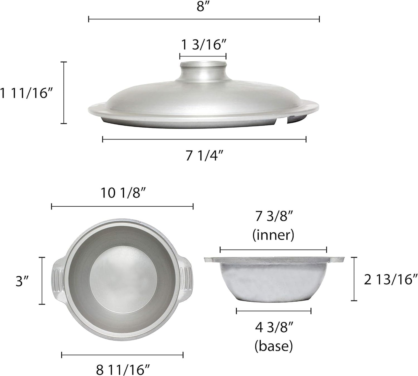 Aluminum Sam Bai Wok with Lid- Stir Wok Pan with Lid Fry Pans Cookware Chinese Wok Perfect for Home and Restaurants