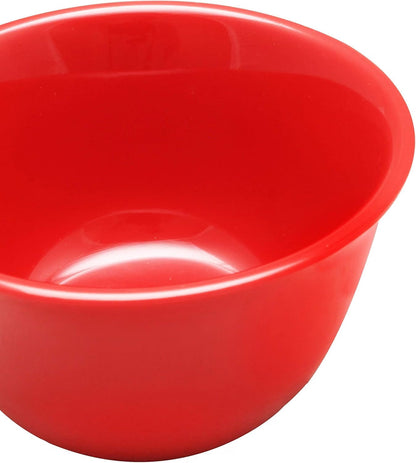 Bouillon Cup Color Melamine Set of 12- Dishwasher Safe Break-Resistant Reusable Bowls Serving Soup Bowl Broth Cups Soup Bowls Ice Cream Dipping Sauce