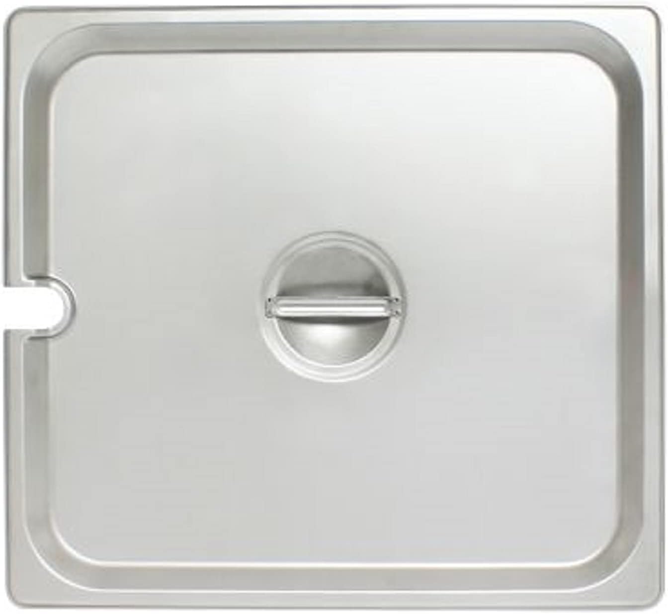Stainless Steel Anti-Jamming Steam Pan Cover 24 Gauge- Chafing Anti-Jam Steam Table Pan Lid Catering Metal Food Pan Cover for Restaurant Family Events Personal Catering