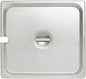 Stainless Steel Anti-Jamming Steam Pan Cover 24 Gauge- Chafing Anti-Jam Steam Table Pan Lid Catering Metal Food Pan Cover for Restaurant Family Events Personal Catering