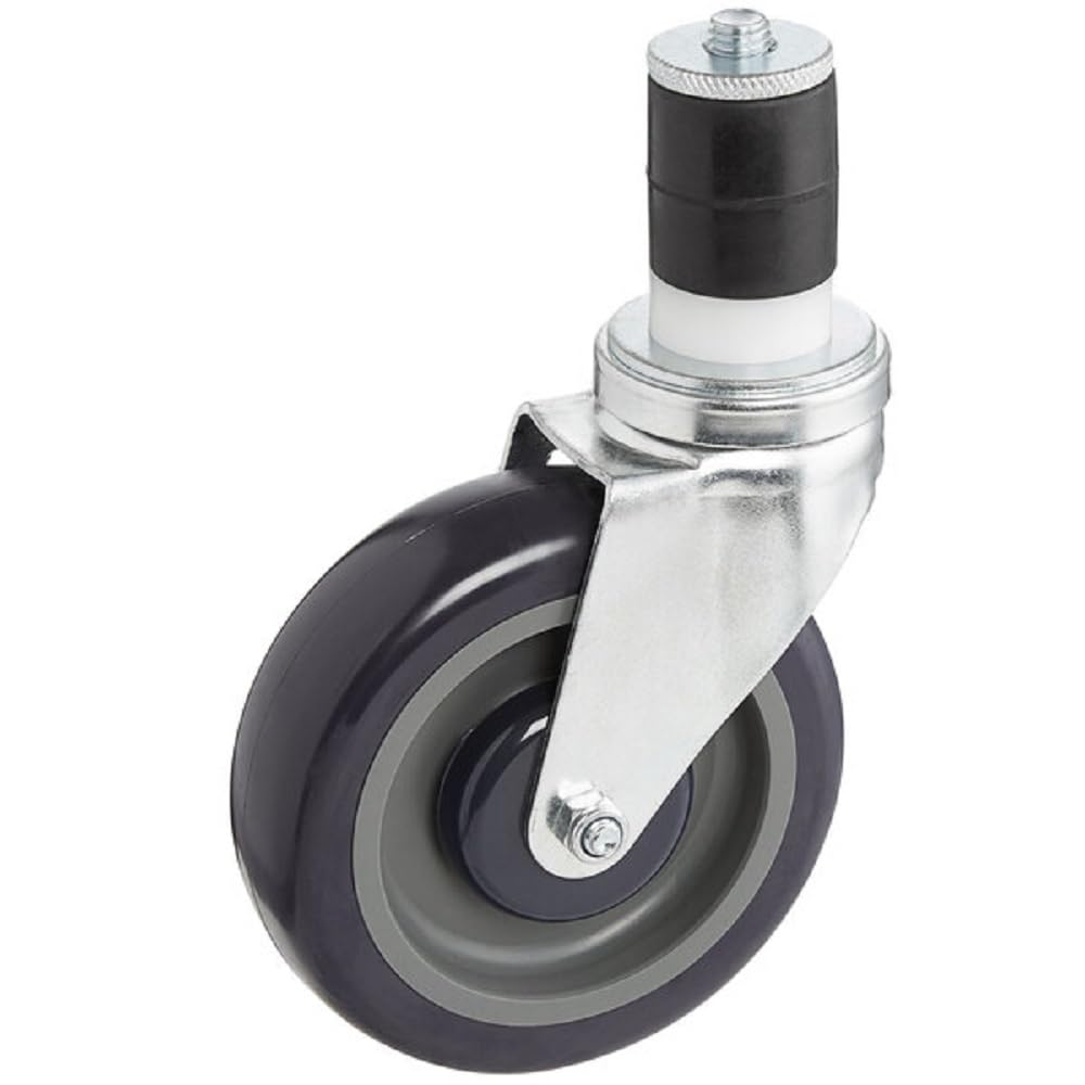 5” Work Table Caster Polypropylene Wheel- Caster for Food Prep and Work Table