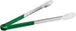 Stainless Steel Kitchen Tong with Non-Slip Coated Handles- Kitchen Tongs Metal Food Tongs Premium Stainless Steel Tongs for Cooking Food Salad Grilling Barbecue BBQ Buffet