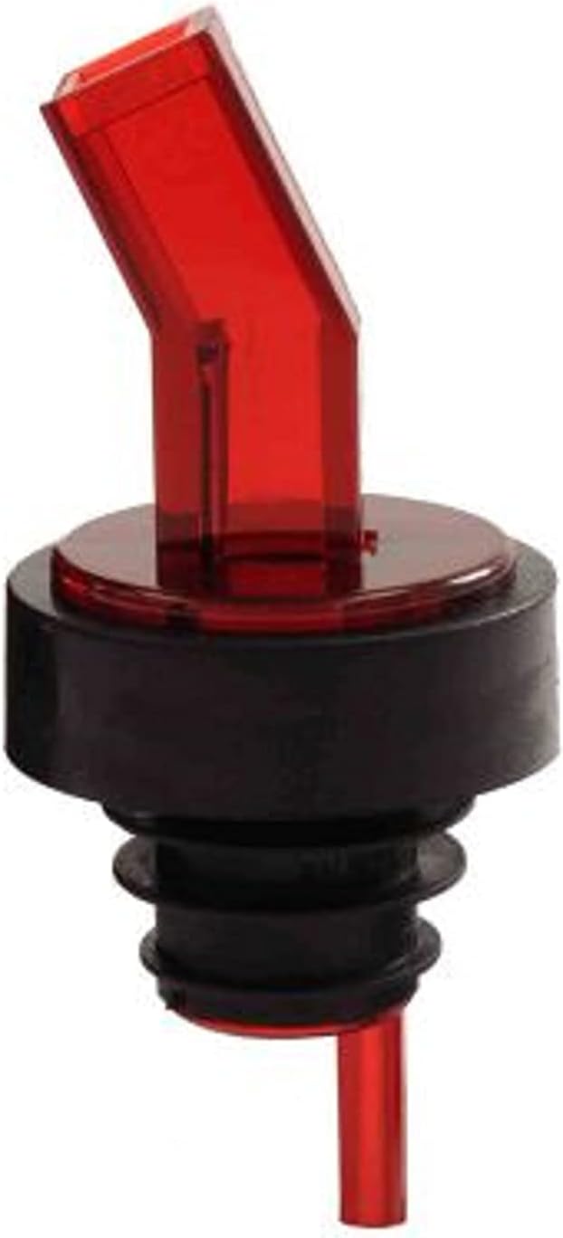 Liquor Pourer with Built-in Screen Acrylonitrile Set of 12- Liquor Bottle Pourers Shot Dispenser Screen Liquor Bottle Pourers Alcohol Pourers Bar Bartender Accessories