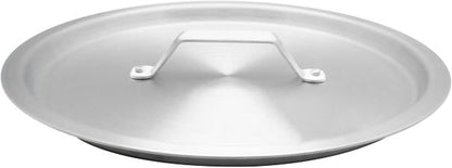 Aluminum 3.5mm Thickness Sauté Pan and Aluminum Cover - Cooking Pan Chef Cooking Pan Frying Pan Skillet for Home and Restaurant Cookware NSF Certified Dishwasher Safe