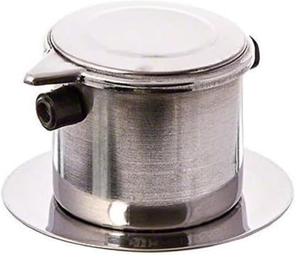 Stainless Steel Single Cup Coffee Brewer Infuser Filter- Vietnamese Coffee Maker Coffee Dripper Coffee Maker Home Kitchen Restaurants