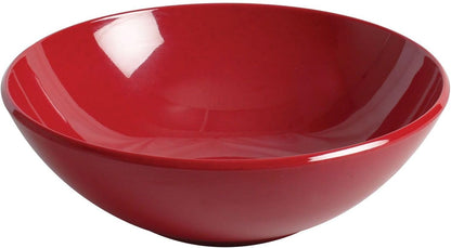 Round Serving Bowl Passion Melamine - Dishwasher Safe Break-Resistant Serving Bowl Soup Bowl for Salads Rice Pasta Dessert Side Dishes Home Restaurants