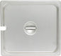Stainless Steel Anti-Jamming Steam Pan Cover 24 Gauge- Chafing Anti-Jam Steam Table Pan Lid Catering Metal Food Pan Cover for Restaurant Family Events Personal Catering