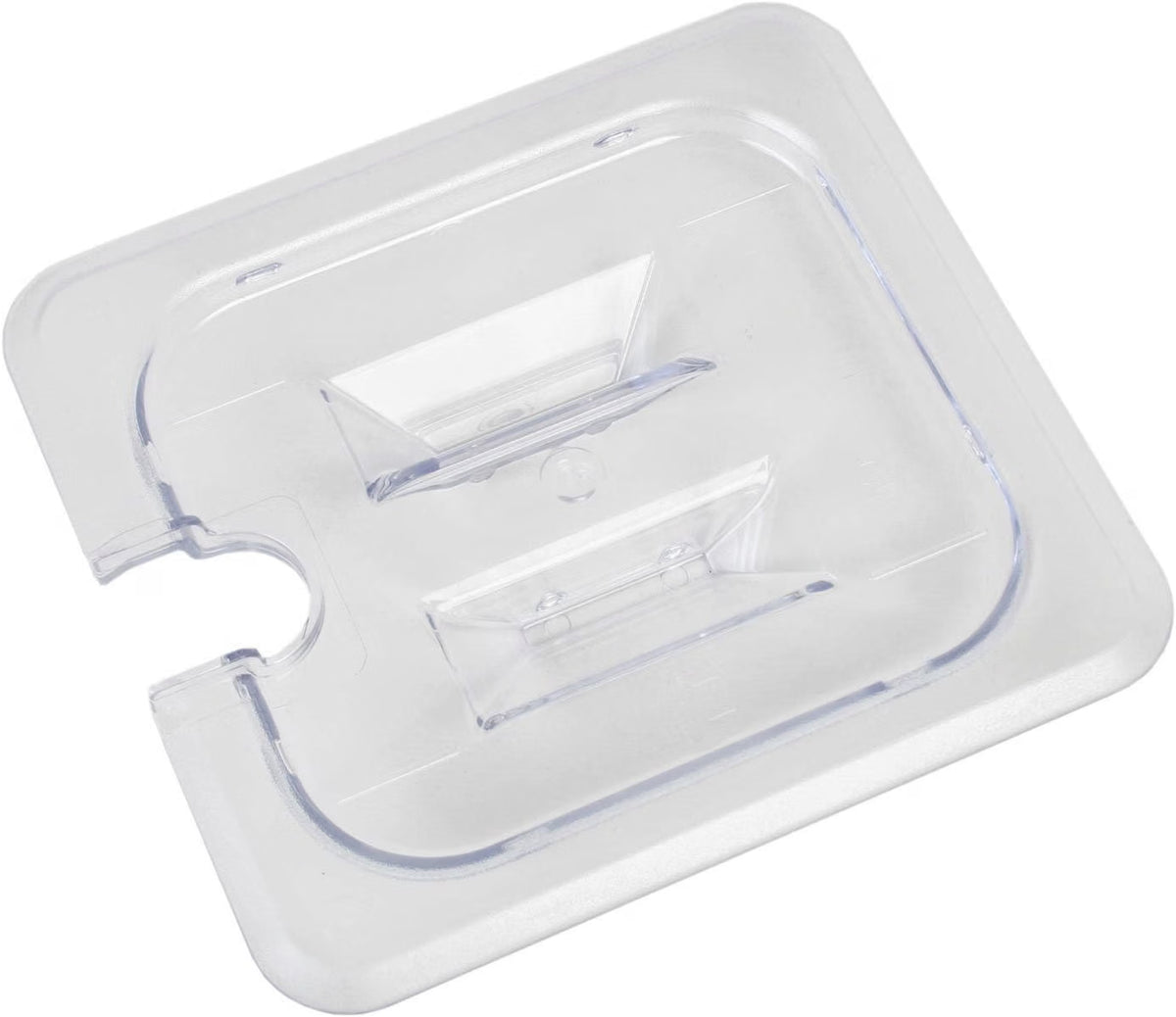 Solid Polycarbonate Food Pan Lid - Food Storage Container Cover Restaurant Commercial Hotel Pans Cover for Food Prep Fruits Vegetables Beans Corns