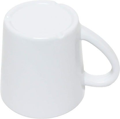 7 oz Mug/Cup Melamine Set of 12- Dishwasher Safe Break-Resistant Coffee Cup Set Reusable Plastic Cup for Latte Cappuccino Cocoa Hot Tea Mocha Home Cafe Restaurants