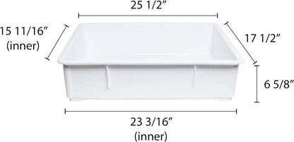 Pizza Dough Proofing Box Pizza Proofing Dough Pan Dough Proofing Box Tray Dough Box Dough Tray Pizza Dough Proofing Containers for Home Kitchen Restaurants