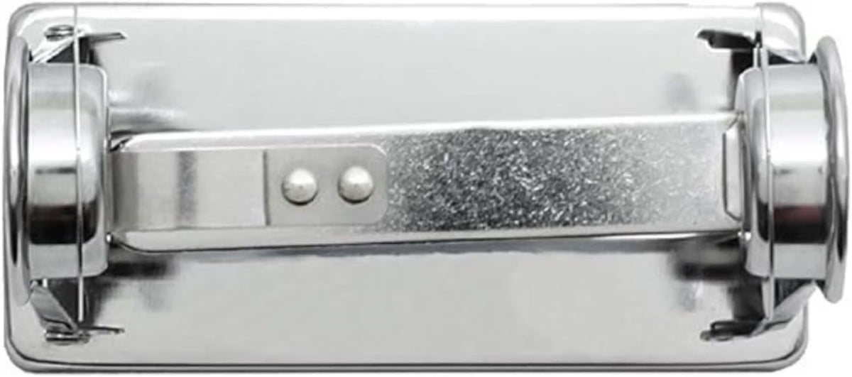 Single Roll Locking Toilet Tissue Dispenser fits 4" Diameter Toilet Paper Roll Chrome Plated- Bathroom Toilet Paper Holder for Bathroom Kitchen Washroom