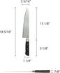 Stainless Steel Japanese Cow Knife- Japanese Gyuto Cooking Knife Kitchen Meat Knife Cooking Meat Knife for Kitchen Cutting Vegetable Salad Boneless Japanese Chef Knife