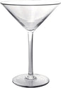8 oz Martini Glass Polycarbonate Clear Color- Stemware Beverage Plastic Drinking for Bar Martini Cosmopolitan Manhattan Gimlet Pisco Sour Reusable Party Cup Drinkware