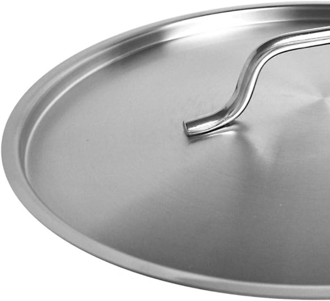 Stainless Steel Double Boiler Cover Thickness- Steam Melting Pot Cover Stainless Steel for Melting Chocolate Candy Butter and Cheese Dishwasher & Oven Safe