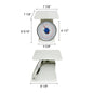 Mechanical Kitchen Flat Platform Weighing Food Scale- Heavy Duty Portion Control Mechanical Kitchen and Food Scale Industrial Dial Scale for Kitchens and Restaurants