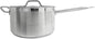 Stainless Steel SaucePan with Lid- Multipurpose Sauce Pan Set Cookware Use for Home Kitchen Restaurant Cooking Sauce Pan Oven Safe Induction Ready NSF