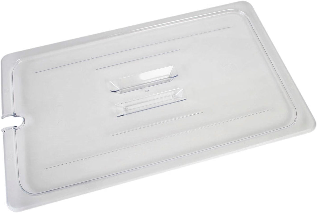 Solid Polycarbonate Food Pan Lid - Food Storage Container Cover Restaurant Commercial Hotel Pans Cover for Food Prep Fruits Vegetables Beans Corns