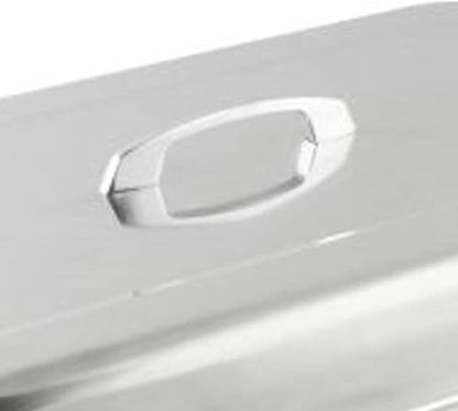 8 Qt. Full Size Stainless Steel Dome/Chafer Cover with Handle- Chafers and Buffet Warmer Cover for Catering Event Party Holiday Buffet Weddings Catering