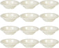 Soup Bowl Melamine Set of 12- Dishwasher Safe Break-Resistant Reusable Bowls Serving Soup Bowl Broth Cups Soup Bowls Ice Cream Dipping Sauce