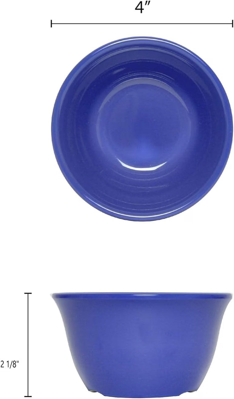 Bouillon Cup Color Melamine Set of 12- Dishwasher Safe Break-Resistant Reusable Bowls Serving Soup Bowl Broth Cups Soup Bowls Ice Cream Dipping Sauce