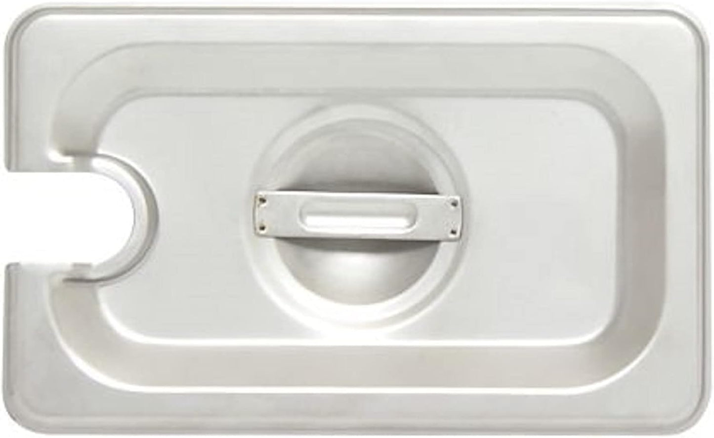Stainless Steel Anti-Jamming Steam Pan Cover 24 Gauge- Chafing Anti-Jam Steam Table Pan Lid Catering Metal Food Pan Cover for Restaurant Family Events Personal Catering