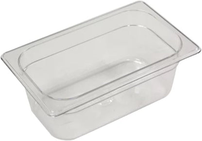 Deep Polycarbonate Food Pan - Commercial Restaurant Food Storage Containers Hotel Pans for Catering Buffets Restaurants Fruits Vegetables Corns