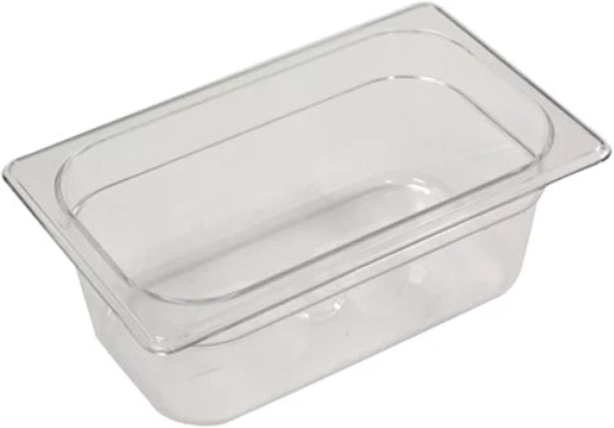 Deep Polycarbonate Food Pan - Commercial Restaurant Food Storage Containers Hotel Pans for Catering Buffets Restaurants Fruits Vegetables Corns