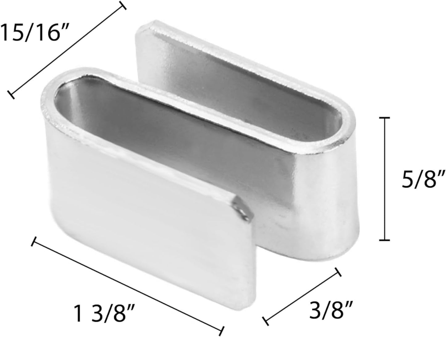 1-3/8" x 5/8" x 1" S-Hook Iron Set of 4- S Clips Wire Shelf System Wire Rack Hook for Shelving Unit Steel Wire Rack Storage Shelving Organizer Home Kitchen Restaurants