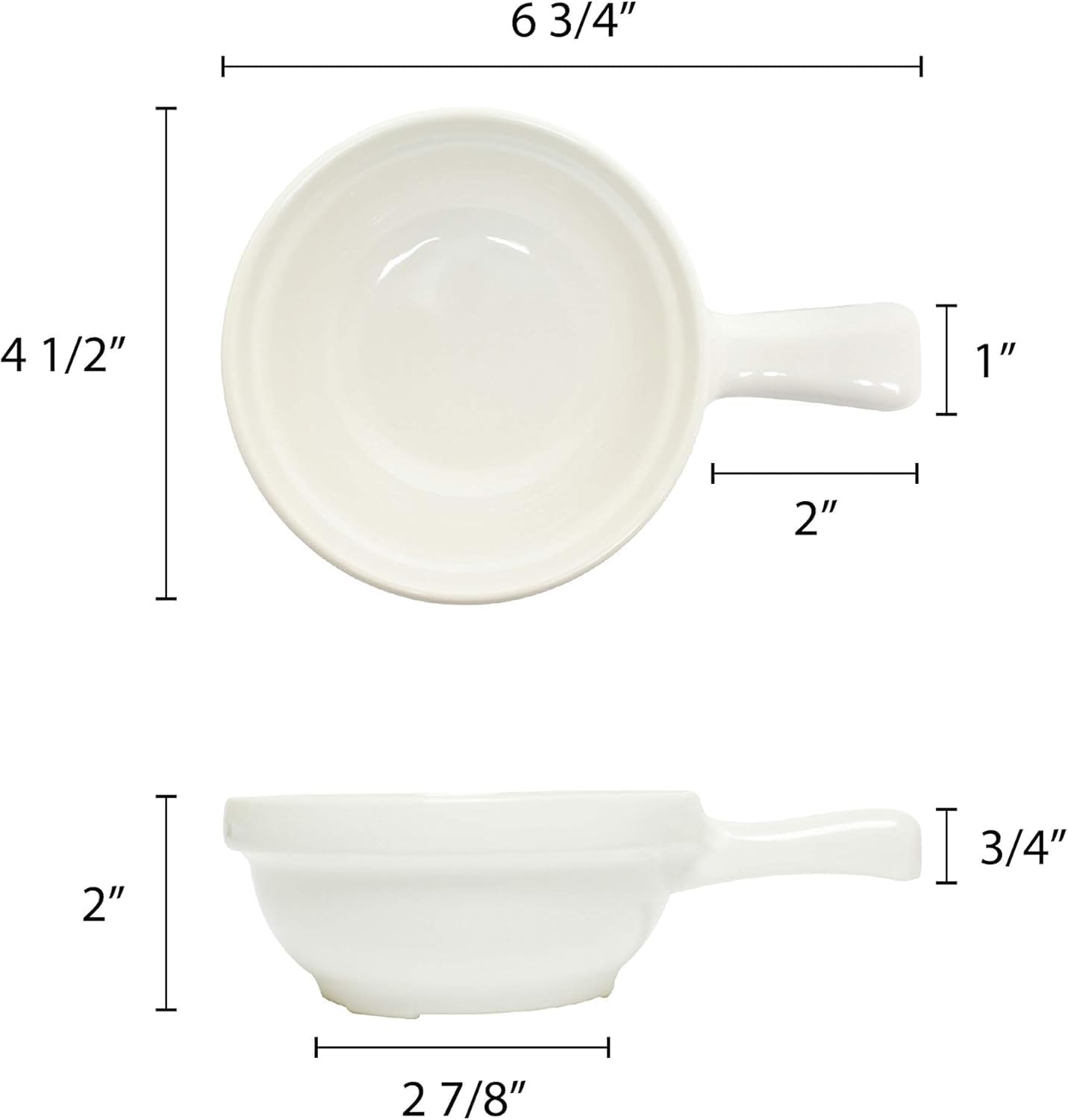 10 oz Soup Bowls with Handle Melamine Set of 12- Dishwasher Safe Break-Resistant Reusable Bowls Serving Soup Bowl Broth Cups Soup Bowls Ice Cream Dipping Sauce