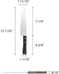 Stainless Steel Japanese Cow Knife- Japanese Gyuto Cooking Knife Kitchen Meat Knife Cooking Meat Knife for Kitchen Cutting Vegetable Salad Boneless Japanese Chef Knife