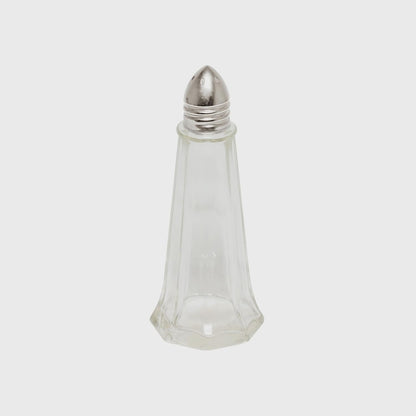 Tower Salt Pepper Shakers with Glass Body Stainless Steel Top - Salt Shaker Salt Pepper Shakers Glass Spice Jars Accessories for Wedding Party Restaurant Home Kitchen