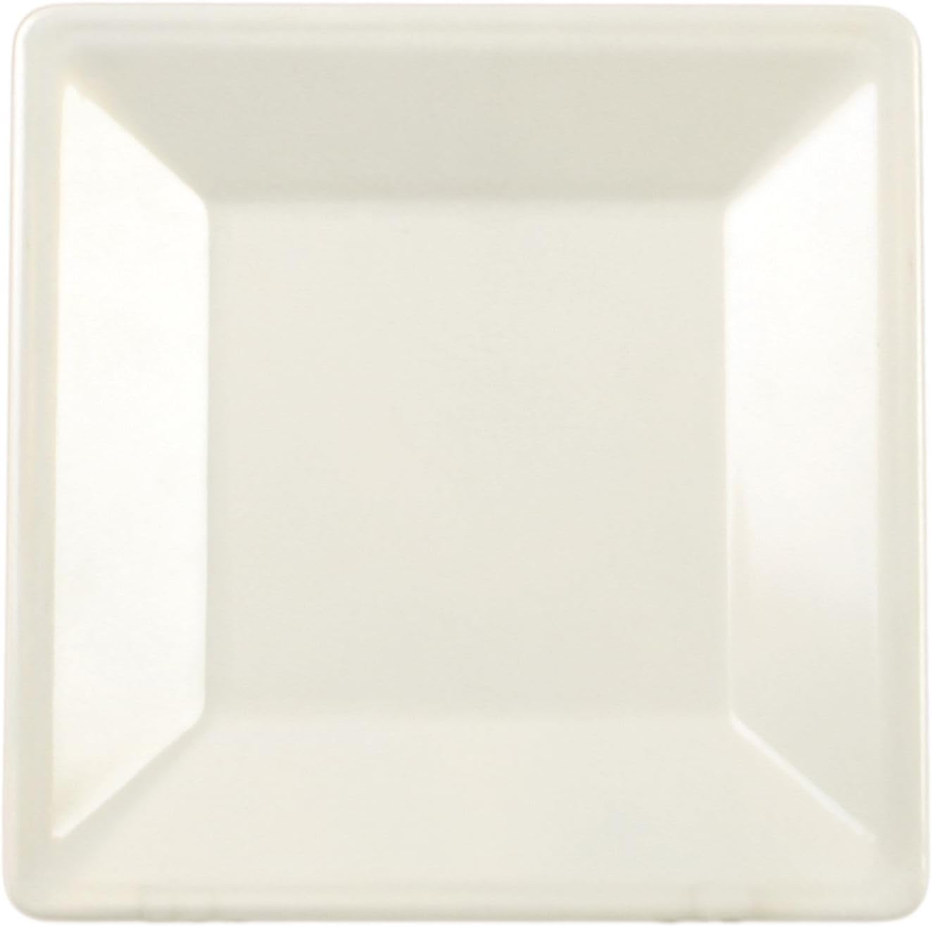 Square Plate Passion Melamine - Dinner Plates Reusable Dishes Plates Perfect for Dishes Dishwasher Safe Break-Resistant